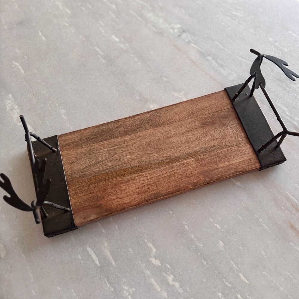 NWT PIER1 Reindeer Tray